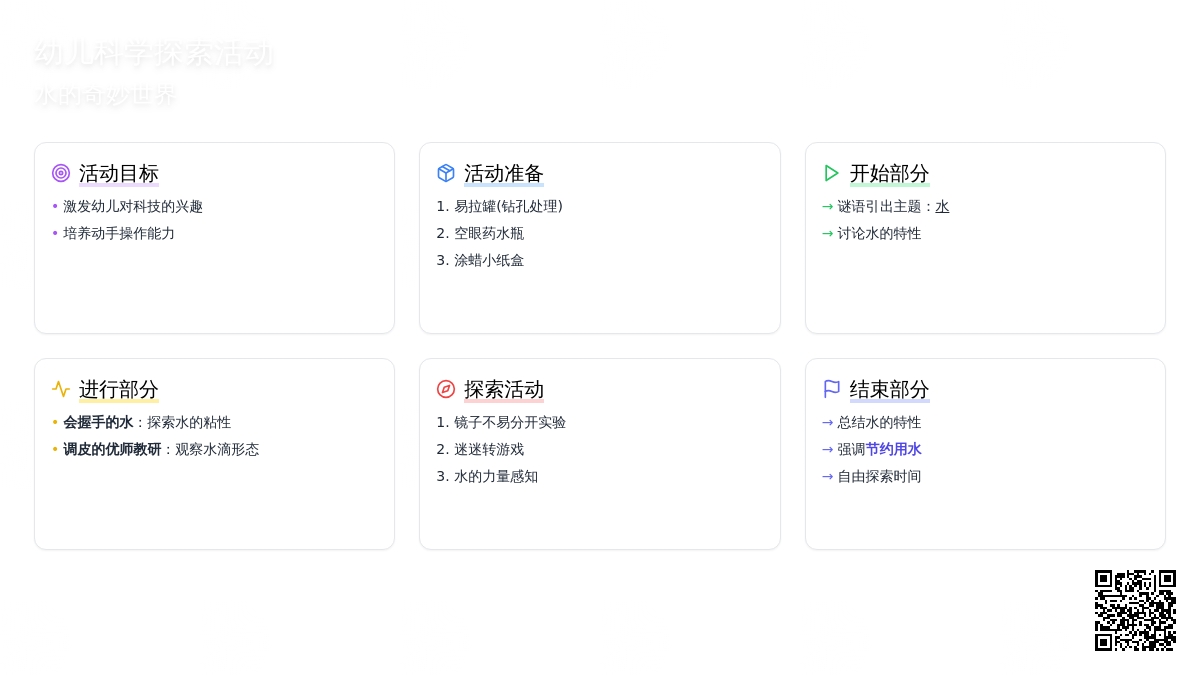 幼儿园大班科学教案：夏天的水