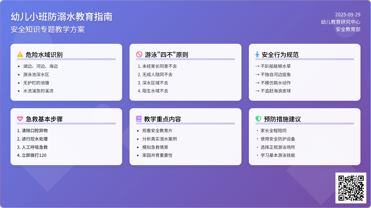 幼儿小班防溺水教案范文（精选5篇）