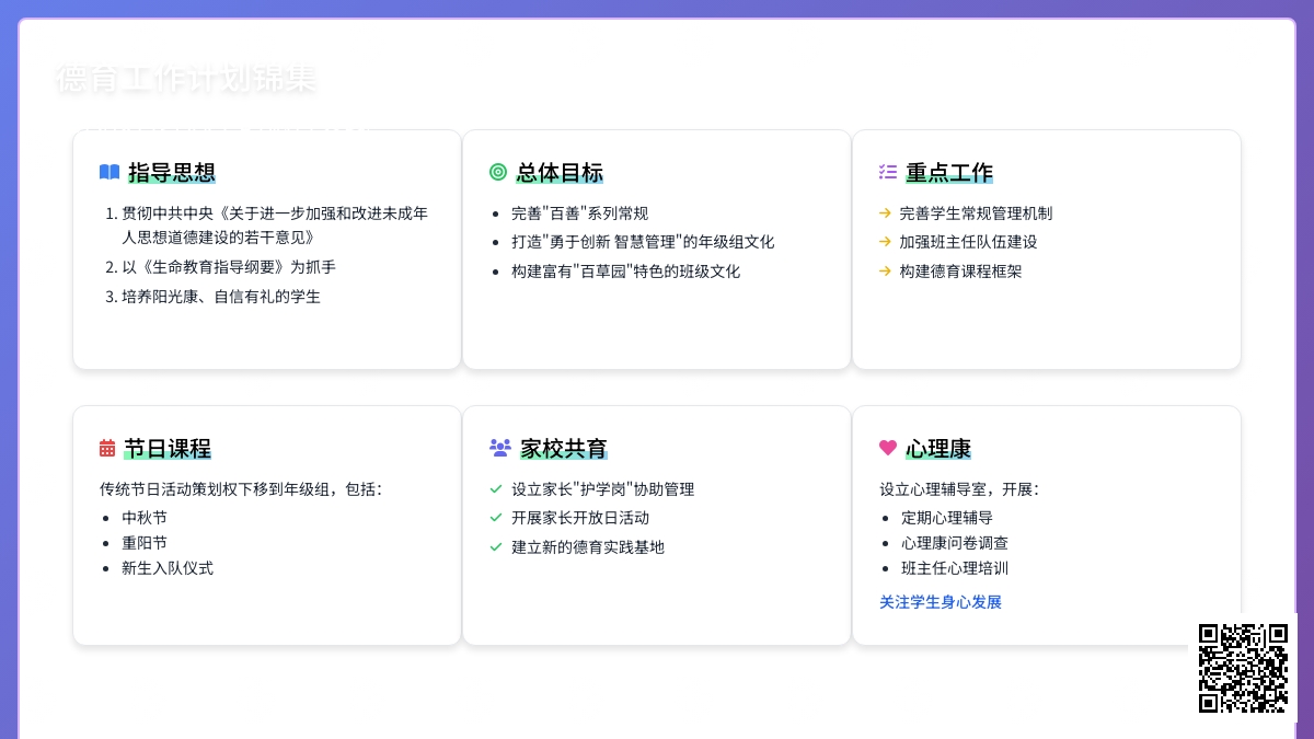 德育工作计划锦集10篇