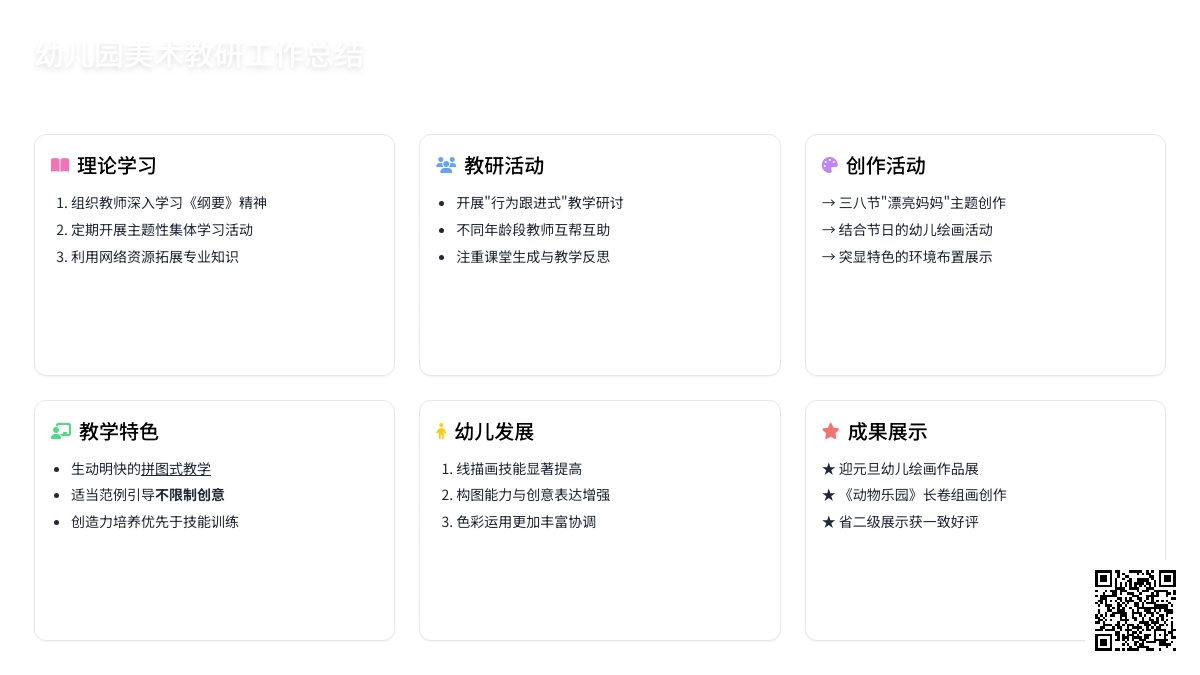 幼儿园美术教研工作总结（通用9篇）
