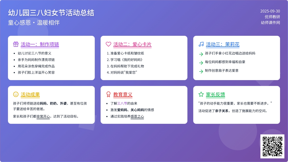 幼儿园中班三八妇女节活动总结