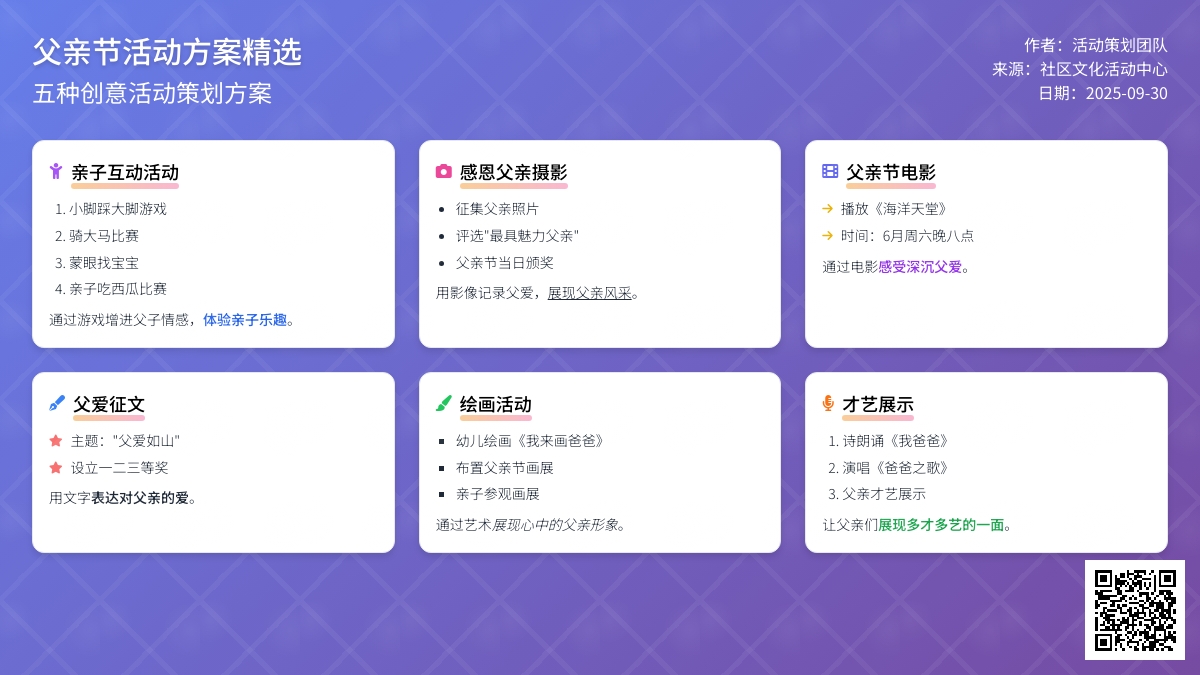 有关父亲节活动方案（精选5篇）