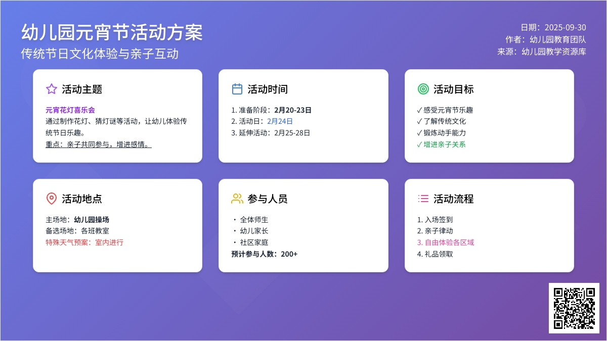 【热门】幼儿园元宵节活动方案3篇