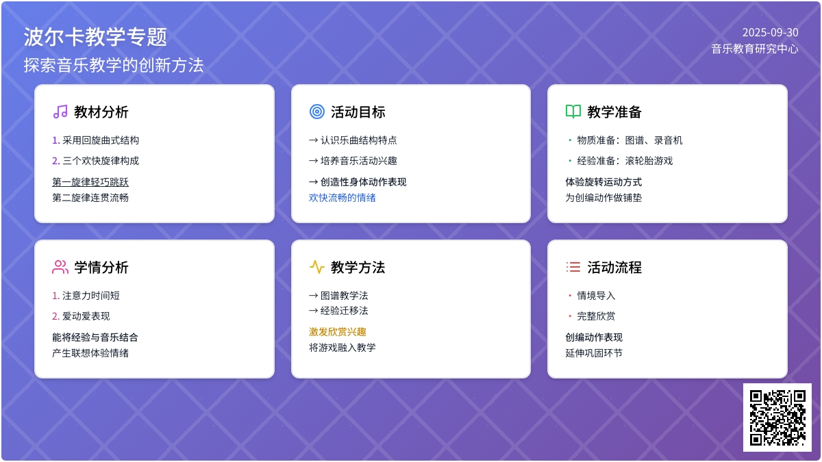 音乐波尔卡教案4篇