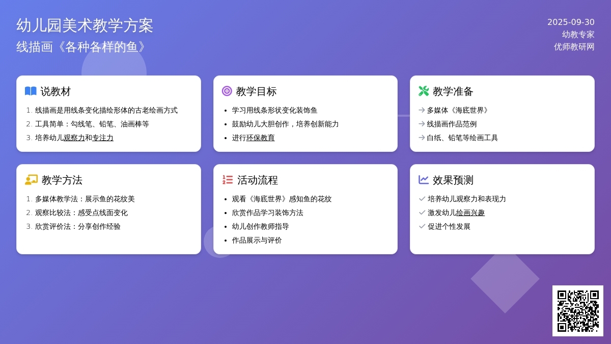 幼儿园中班美术《各种各样的鱼》优秀说课稿范例
