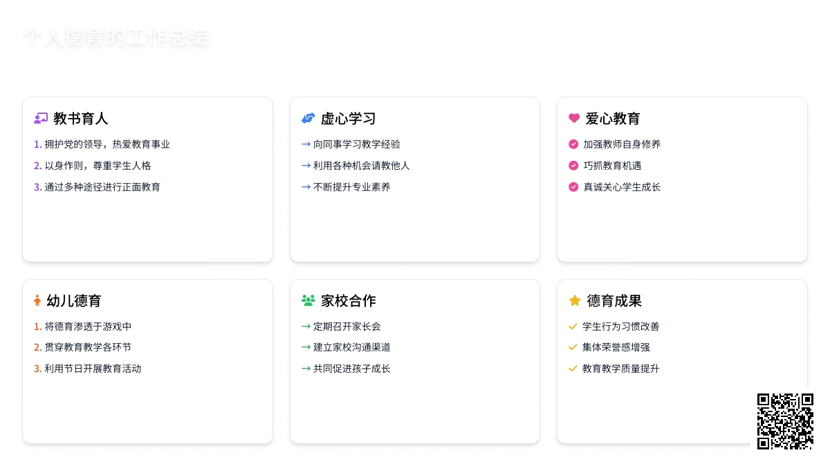 个人德育的工作总结（通用9篇）