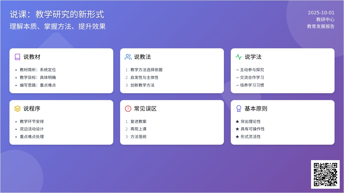 说课的方法和技巧