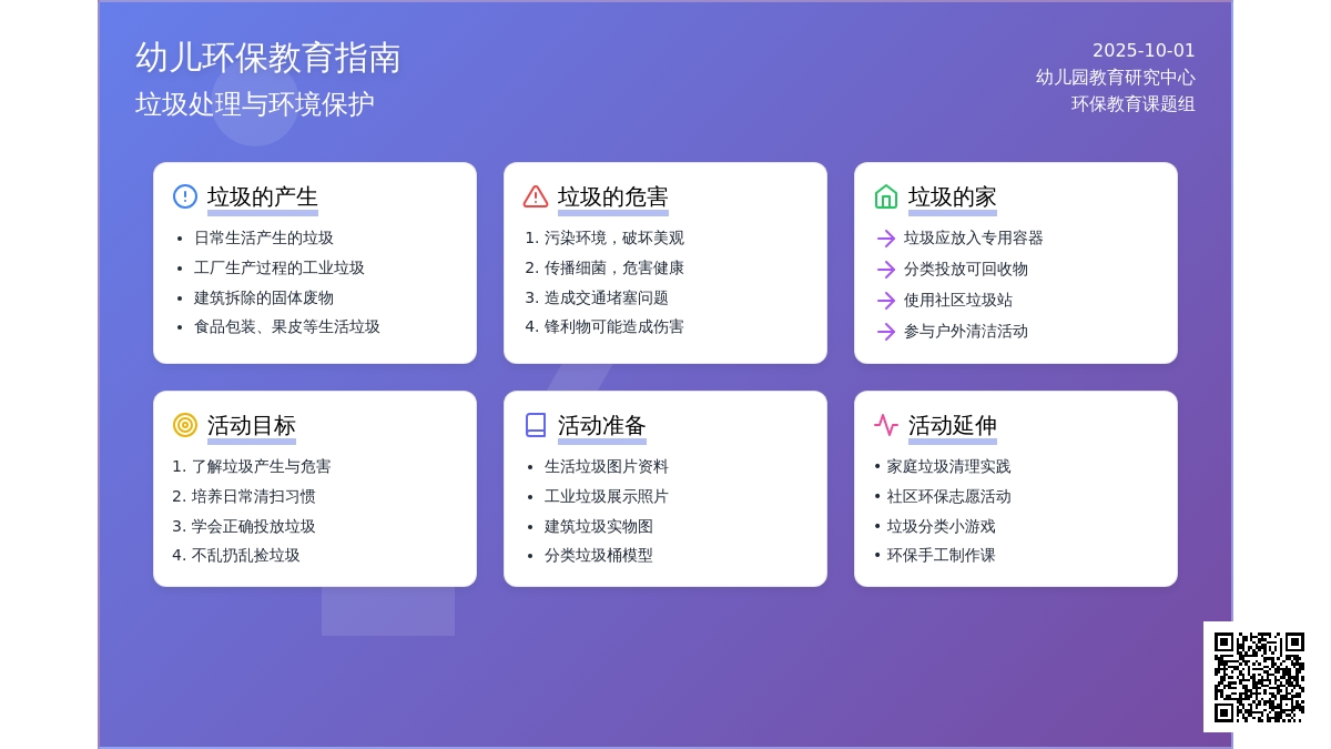 幼儿园小班环保教案：垃圾