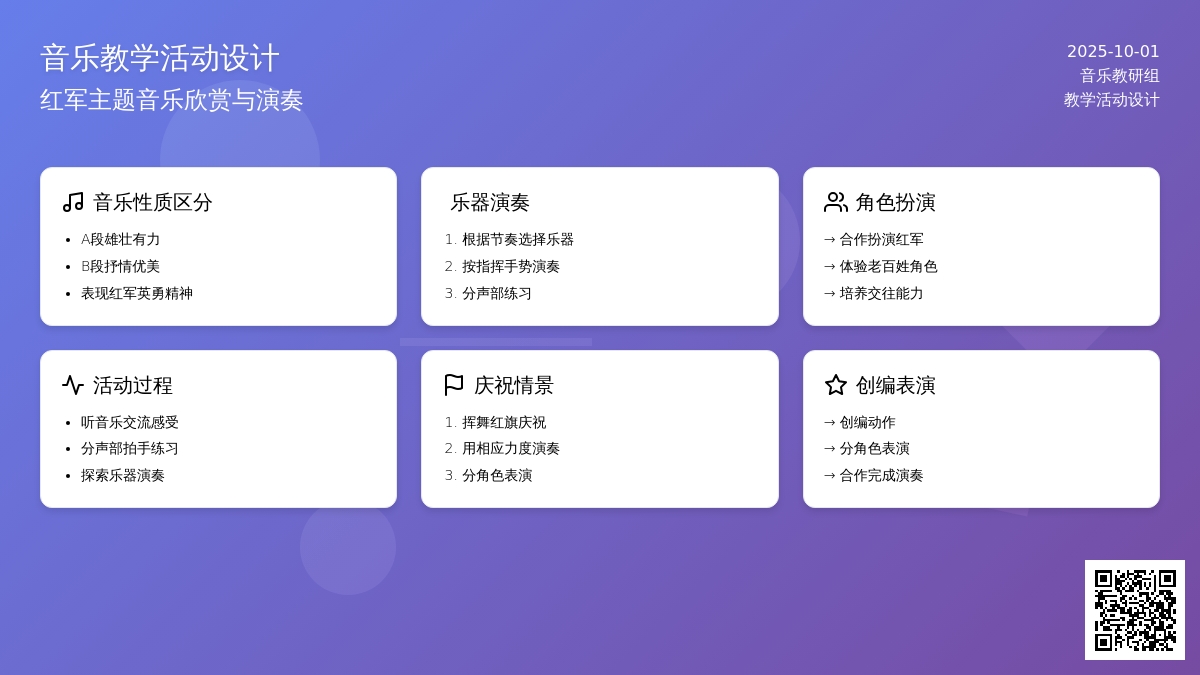 幼儿园大班艺术教案：红星歌（打击乐）