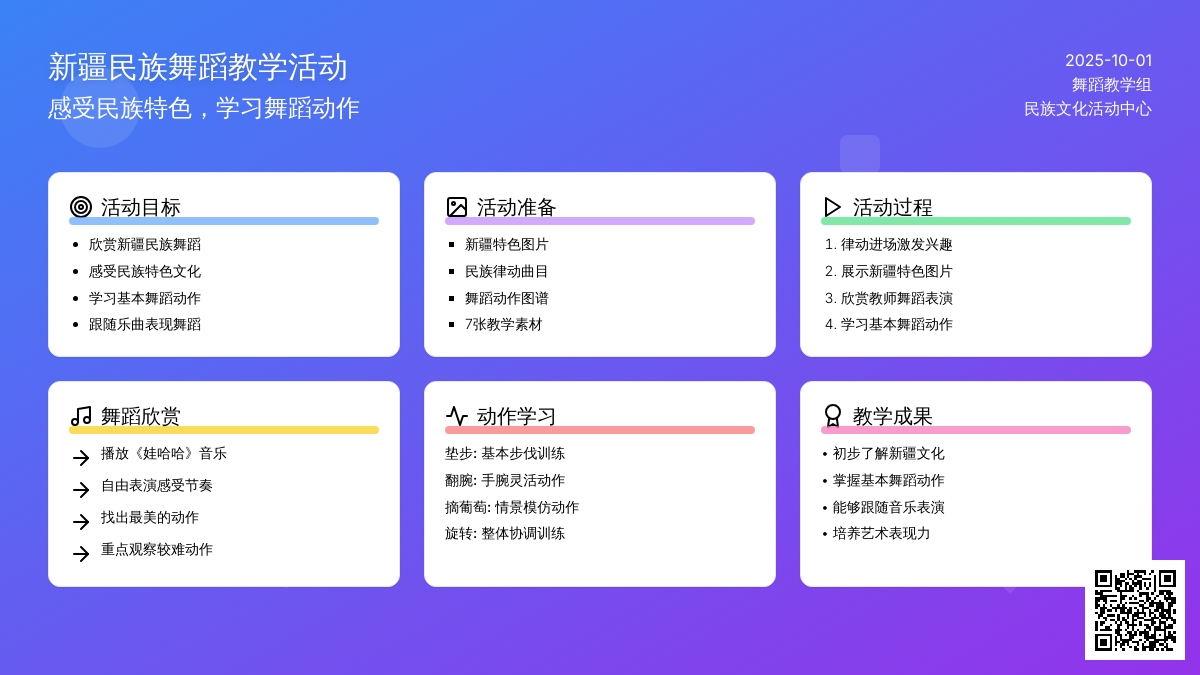 幼儿园大班舞蹈欣赏活动计划：舞蹈欣赏《娃哈哈》
