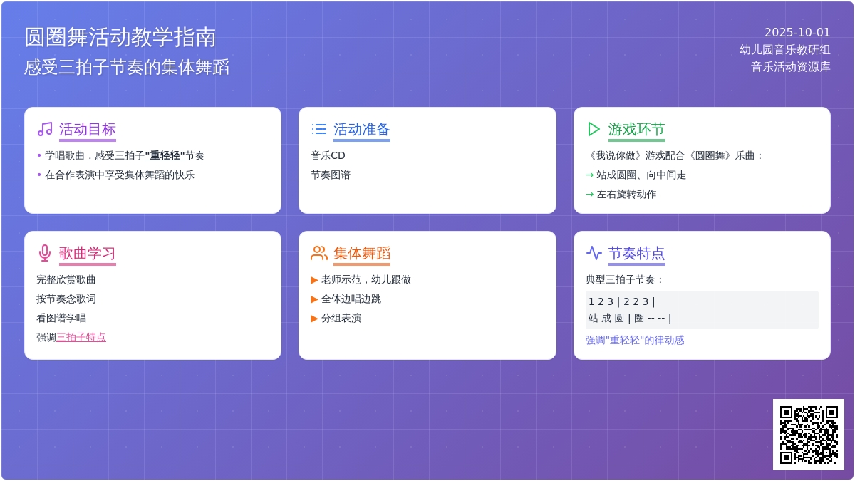 幼儿园大班圆圈舞音乐同课异构教案