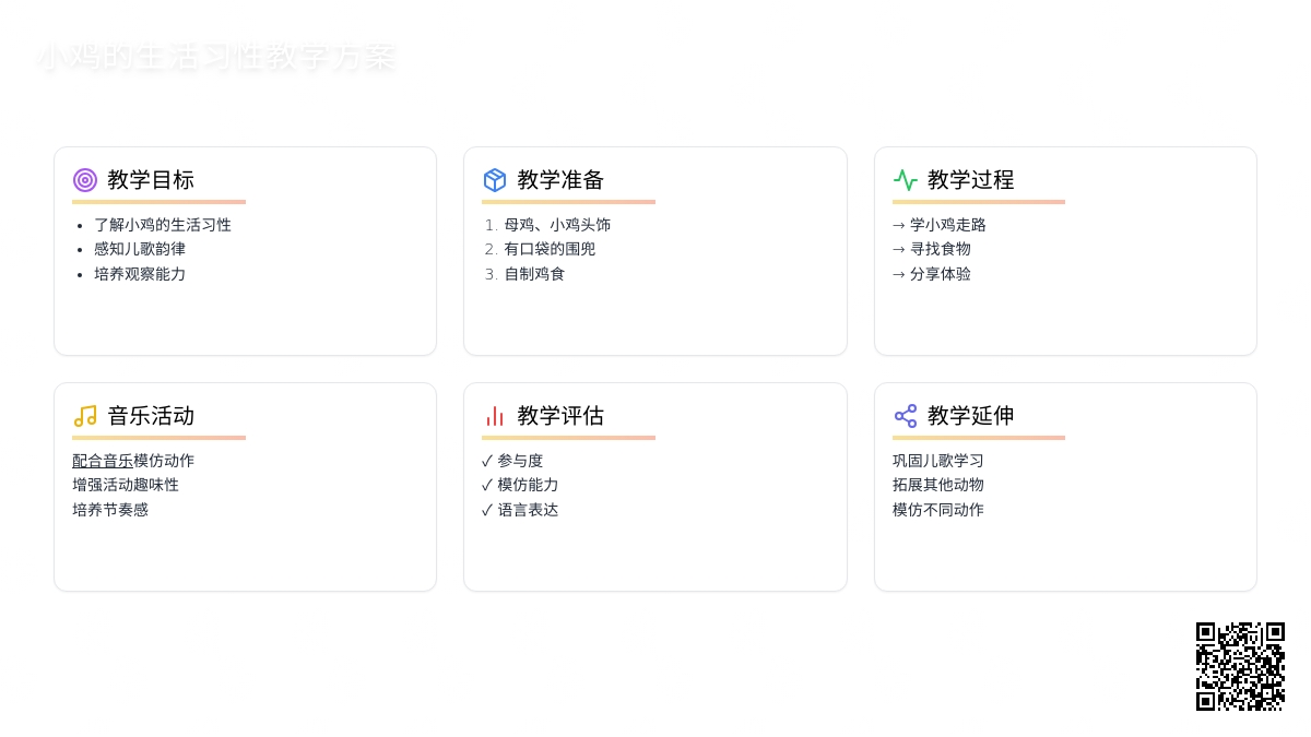 幼儿园托班社会教案：鸡孩子吃什么