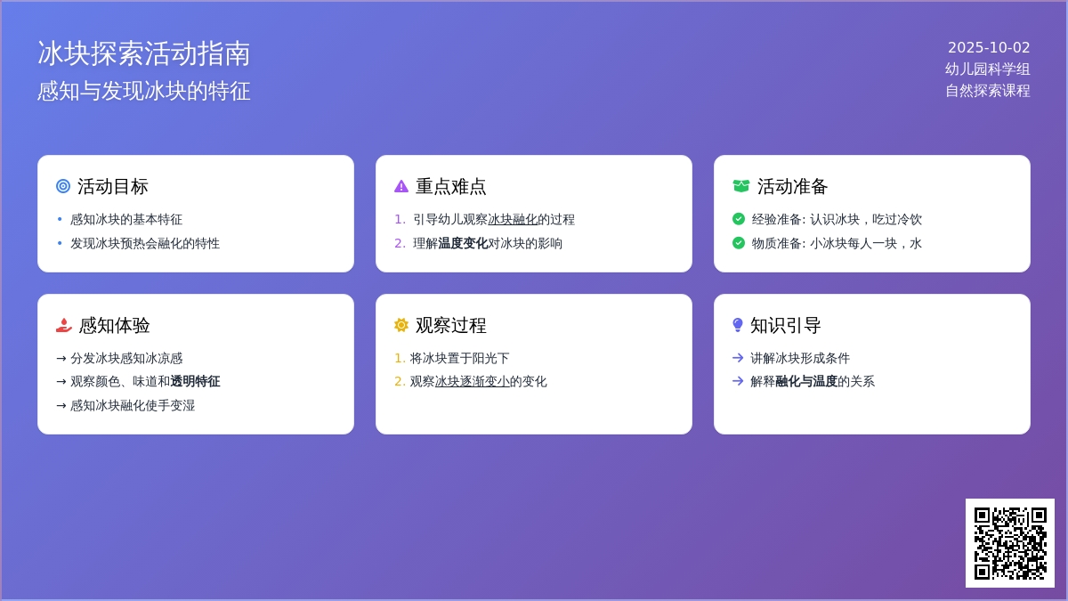 幼儿园托班科学教案：小冰块不见了