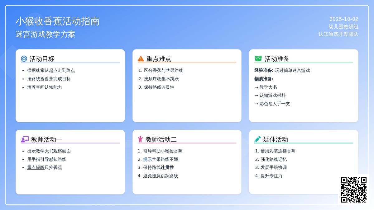 幼儿园托班科学教案：小猴收香蕉