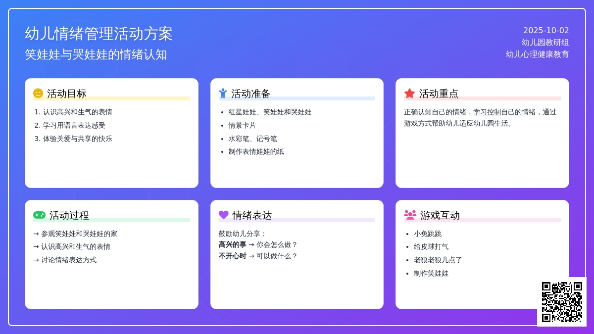 托班健康教案：笑娃娃和哭娃娃