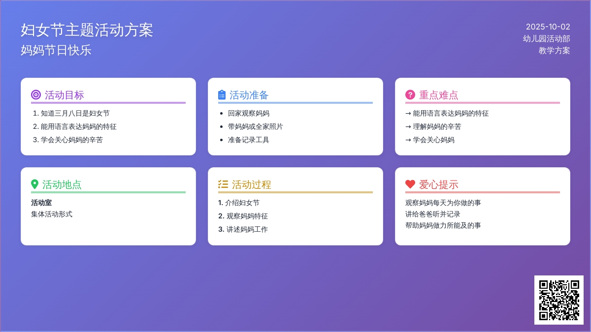 幼儿园小班妇女节活动教案：我的好妈妈