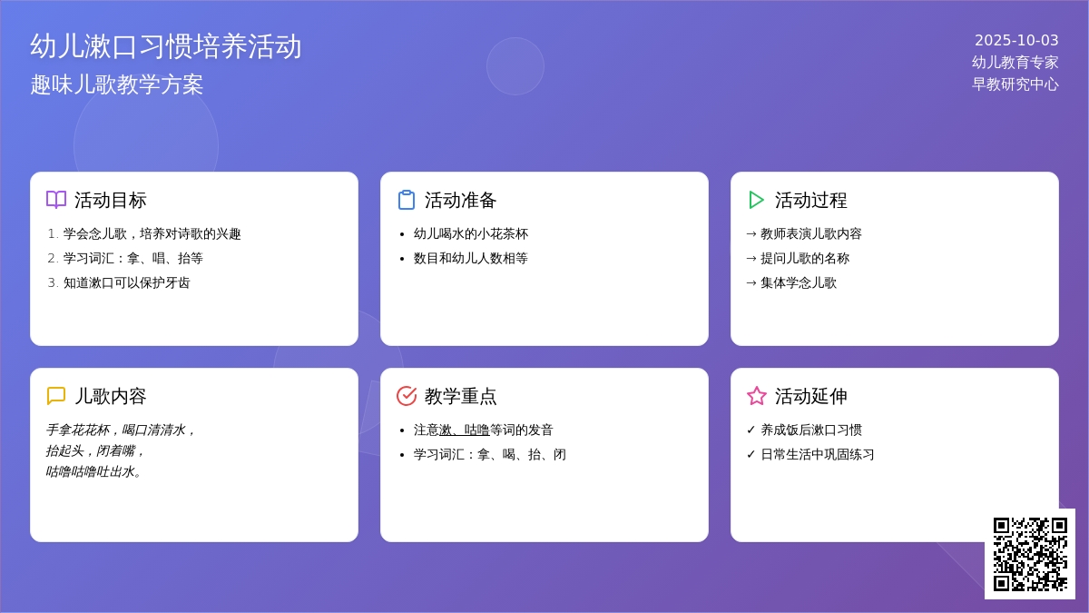 高高兴兴漱口