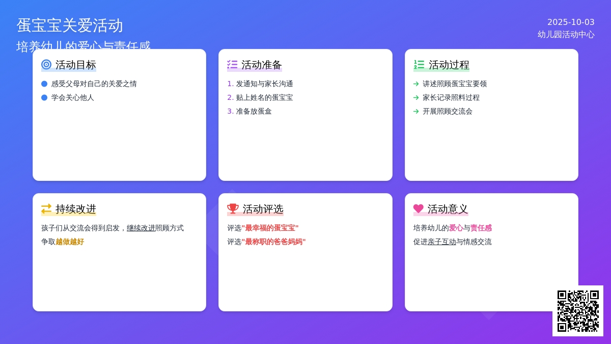 我爱我的蛋孩子