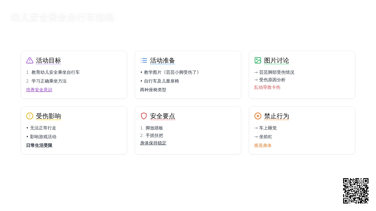 小班安全：芸芸小脚受伤了