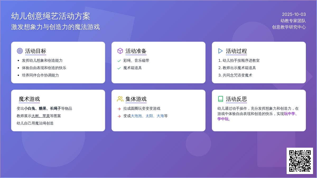 绳子变变变
