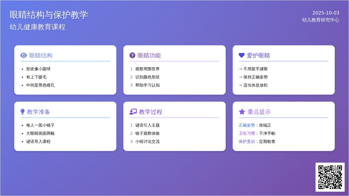 幼儿园小班健康教案：眼睛本领大