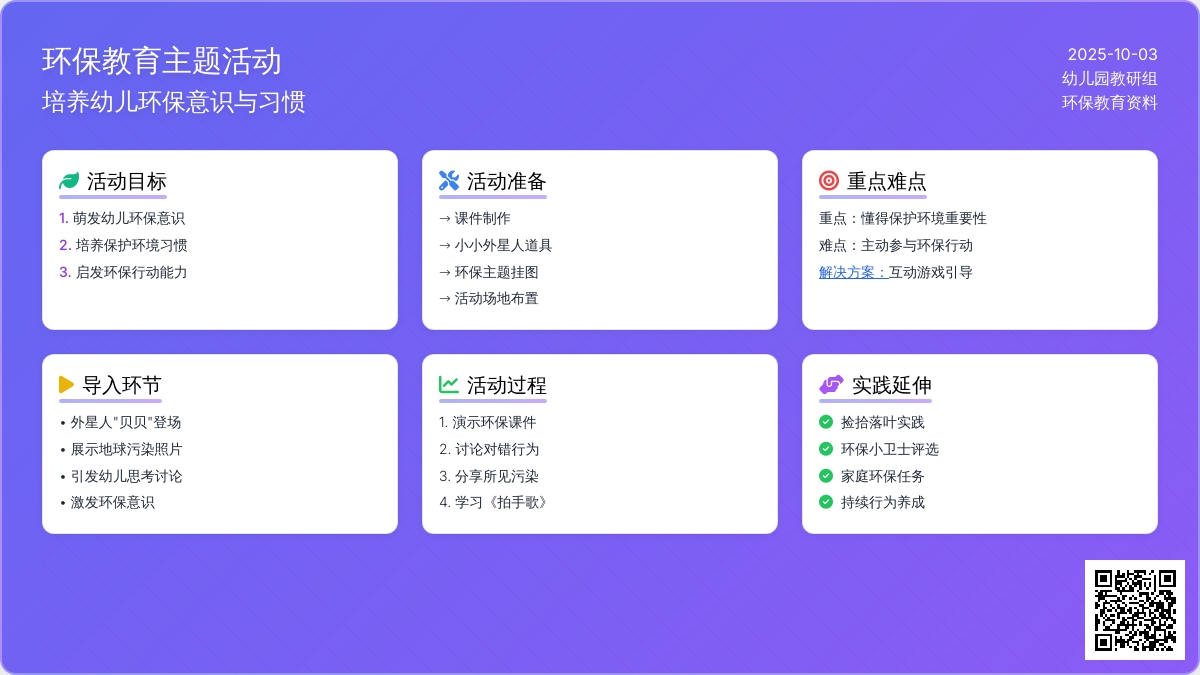 让我们的环境永远美
