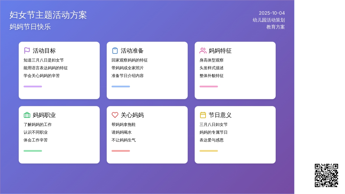 幼儿园小班社会活动教案：我的好妈妈