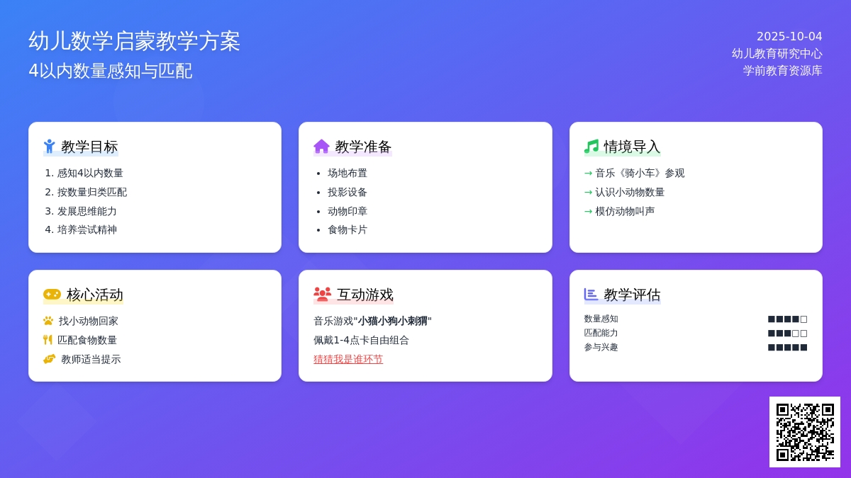 感知4以内的数量（数学）