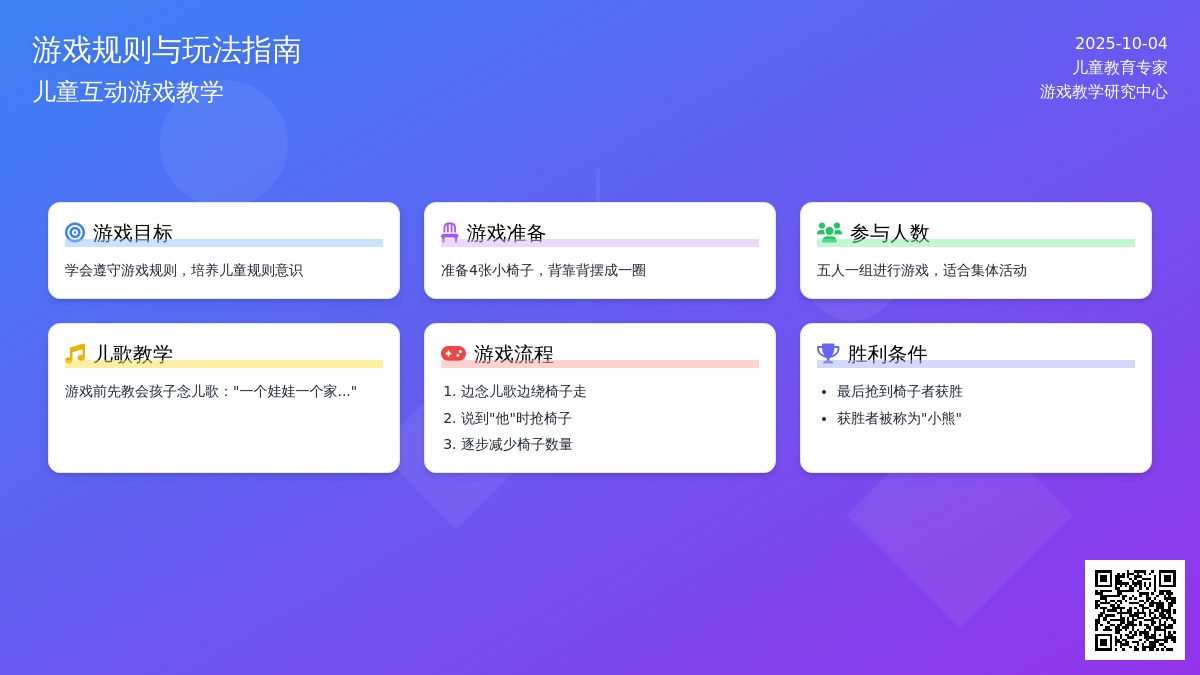 幼儿园小班游戏：小熊小熊没椅子（语言2）