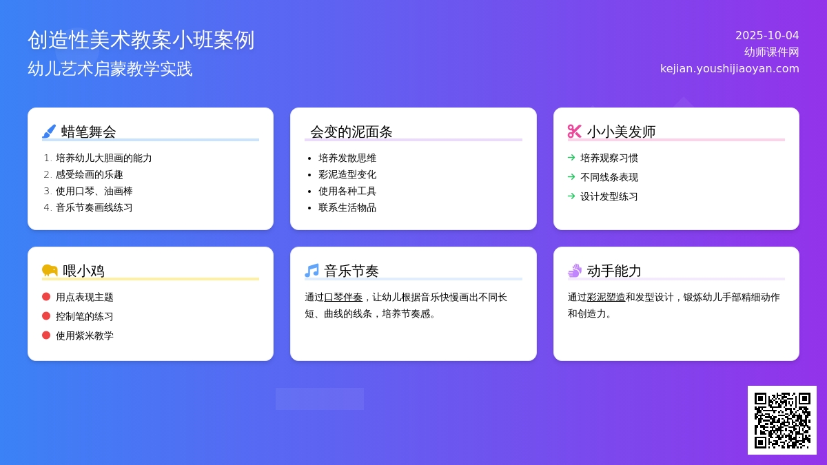 创造性美术（小班）