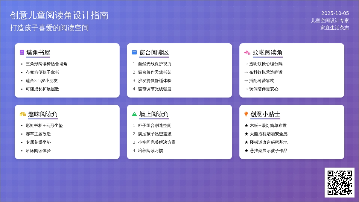 小型阅读区环创 | 让孩子爱上阅读，只需这样1平米！