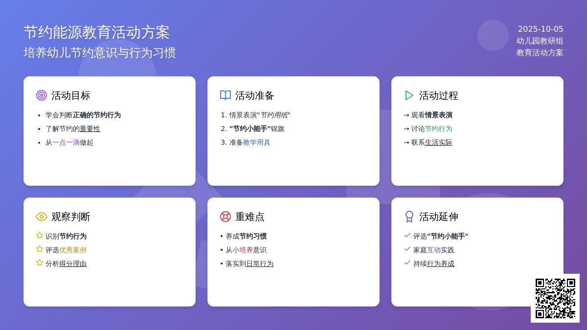 学前班社会教案：节约小能手 - 教案中心 -