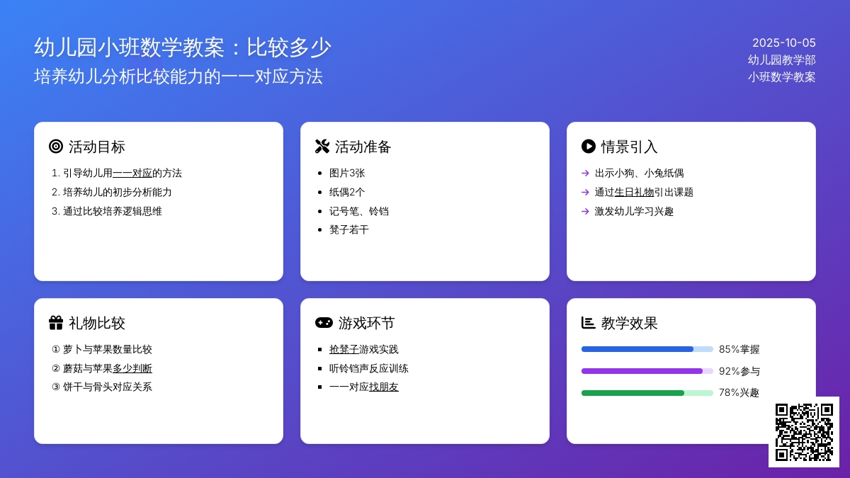 幼儿园小班数学教案：比较多少―幼儿园小班教案