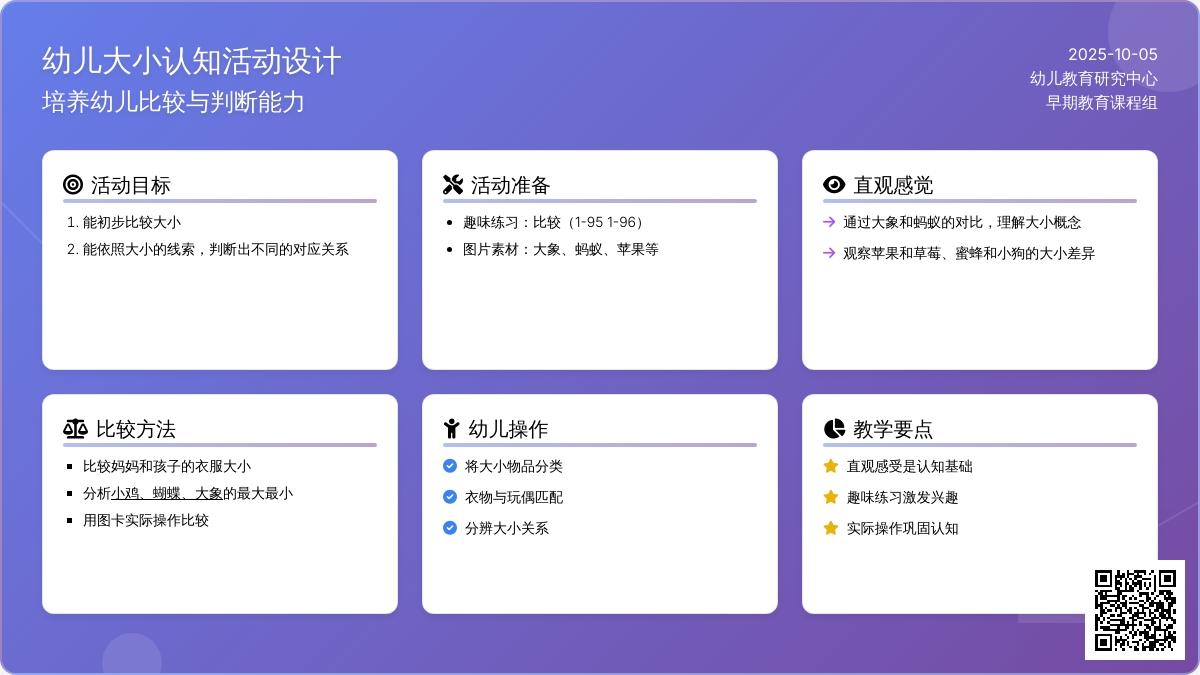 幼儿园小班教案：区分大小―幼儿园小班教案