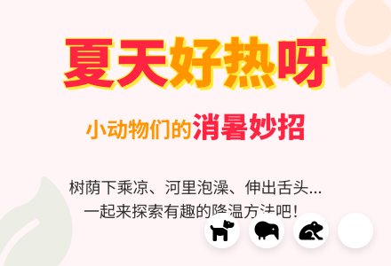 幼儿园小班夏天教案：夏天好热呀-幼师课件网