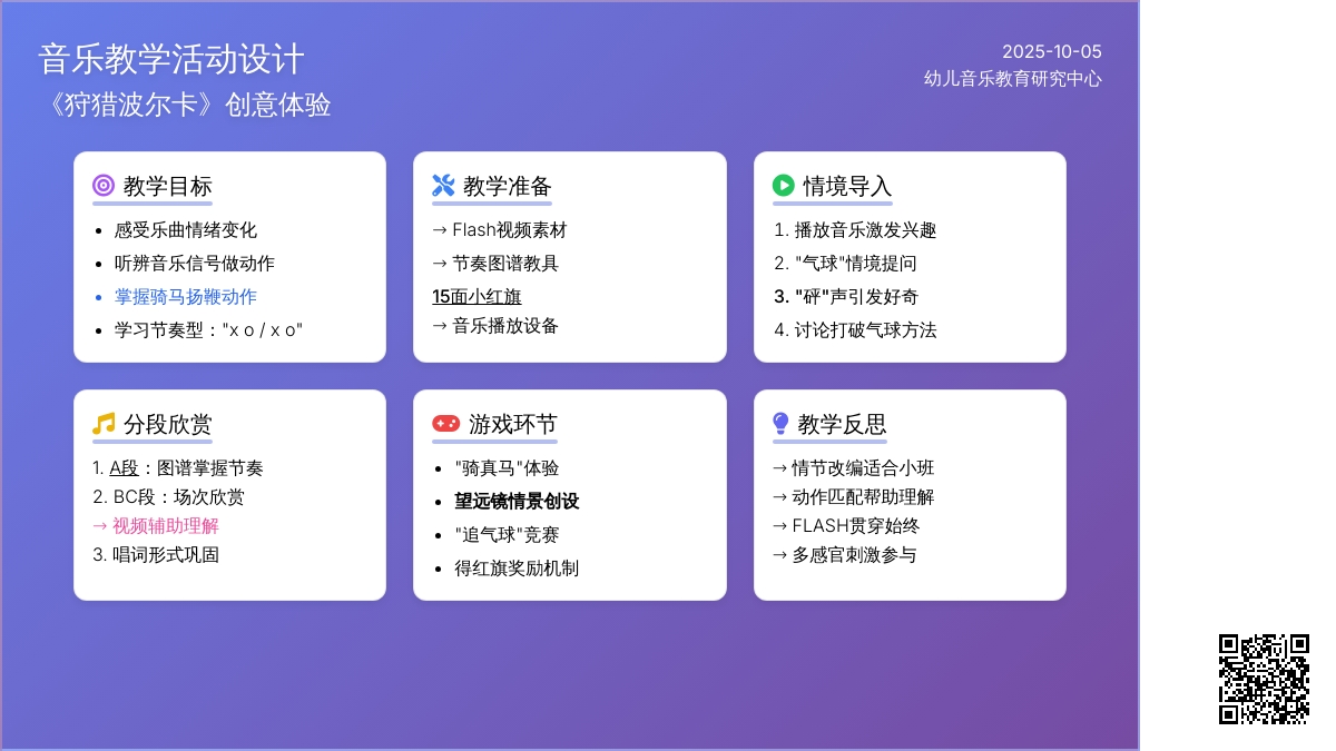 幼儿园小班音乐欣赏活动《打气球》