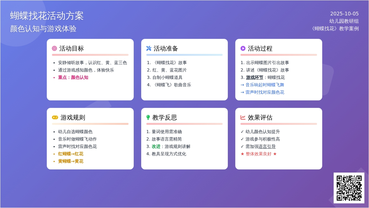 幼儿园小托班语言领域教案《蝴蝶找花》