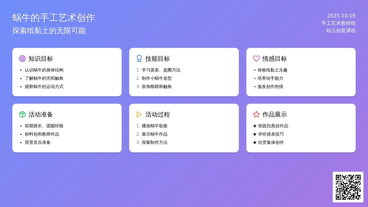 小班美劳：小蜗牛