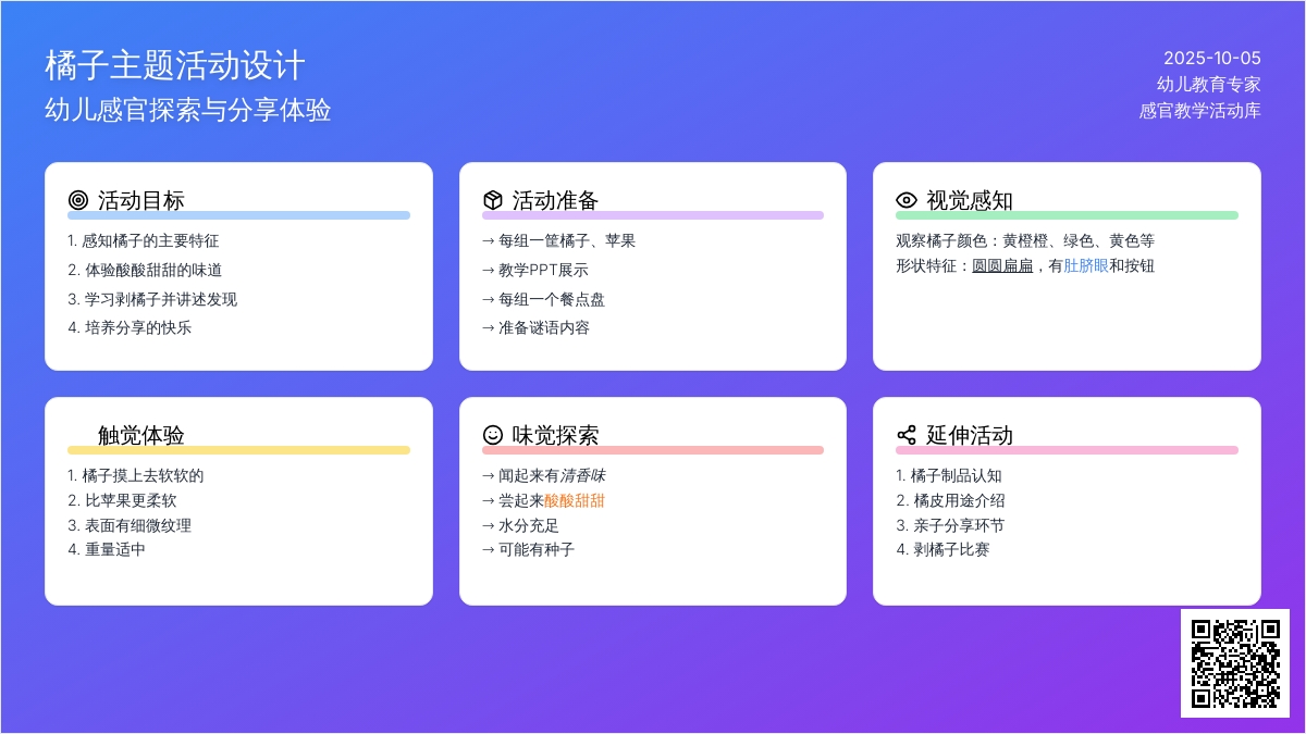小班科学《剥橘子》