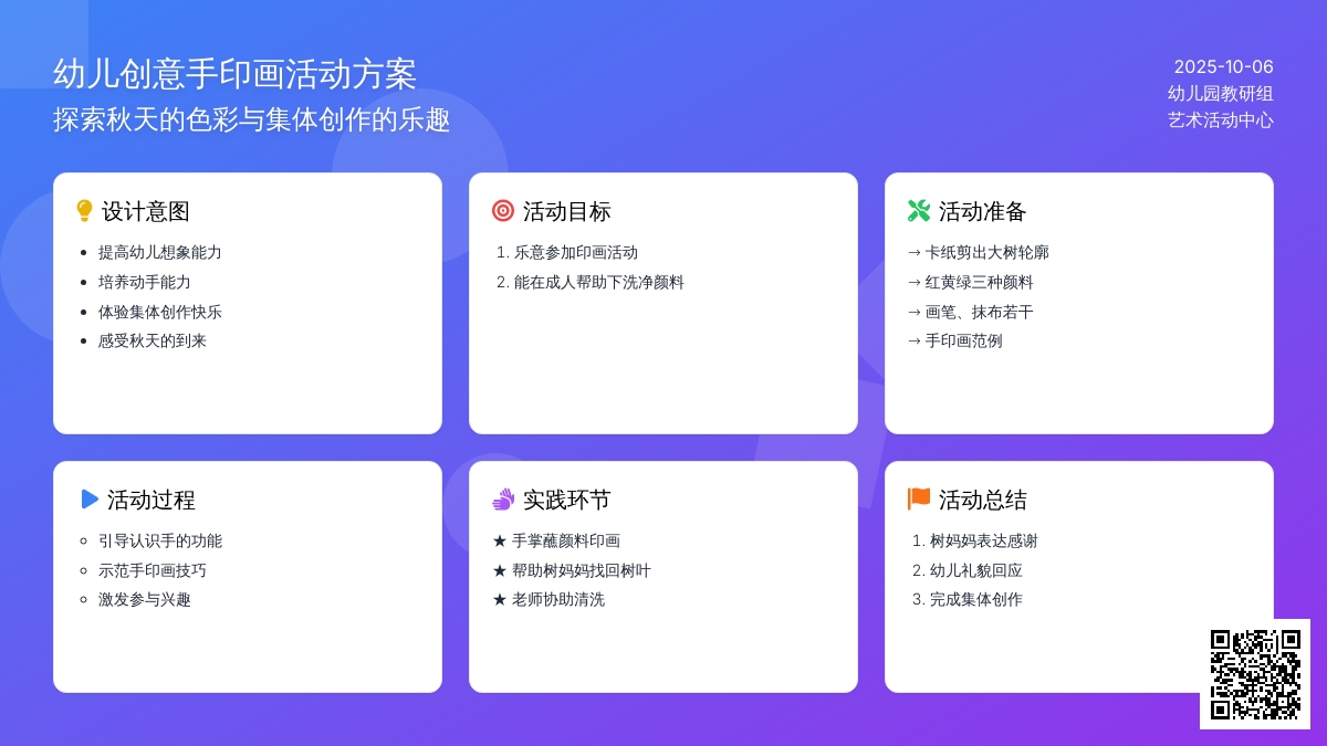 小班美术活动：一棵大树