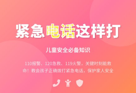 幼儿园中班安全教案：给我们帮助的号码-幼师课件网