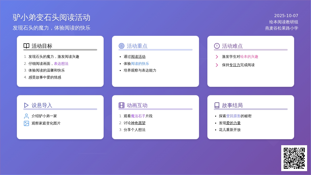 幼儿园中班语言绘本：驴小弟变石头