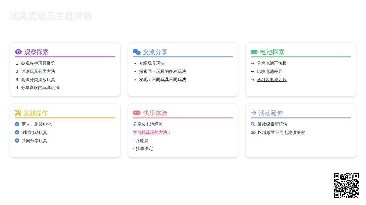 中班主题：玩具总动员