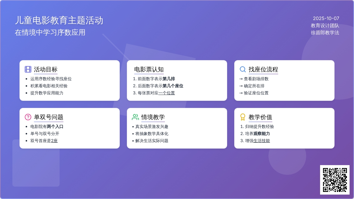 中班主题教案：看电影