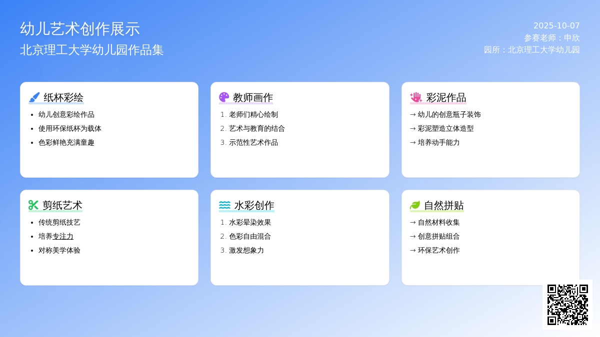 【环创大赛】美工区展架布置