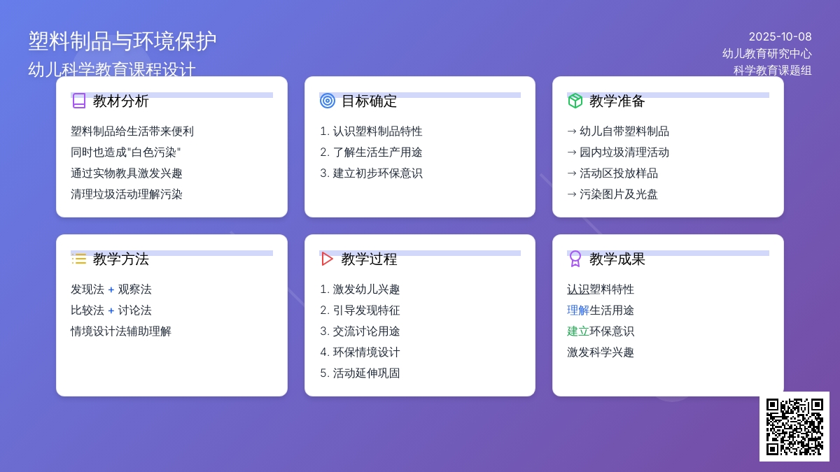 中班教案：丰富多彩的塑料品