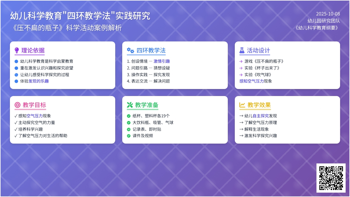 中班科学活动：空气是个大力士