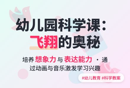 大班科学教案：在天空中飞翔-幼师课件网