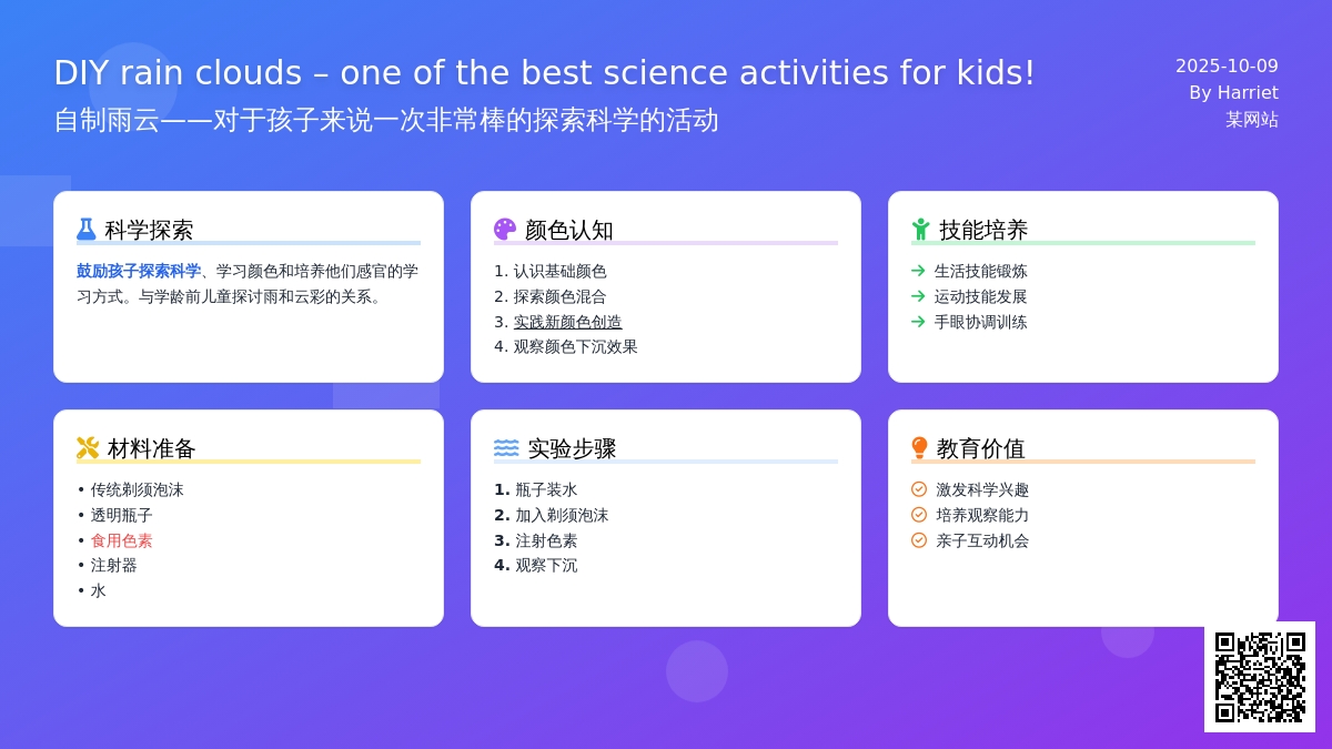 自制云雨 这不仅仅是一次科学活动（国外）