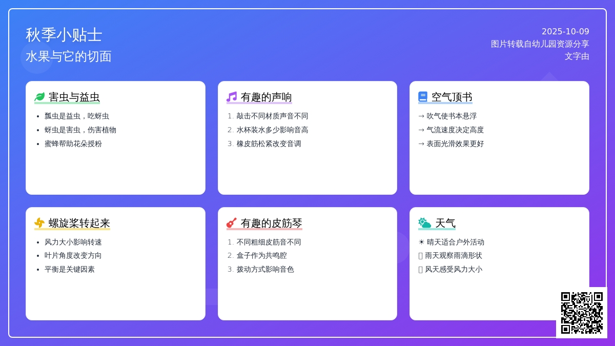 幼儿园区角操作——科学区（2）